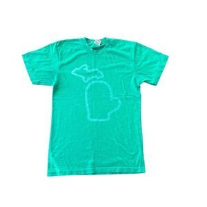 Mitten State Tee T-shirt Green Small